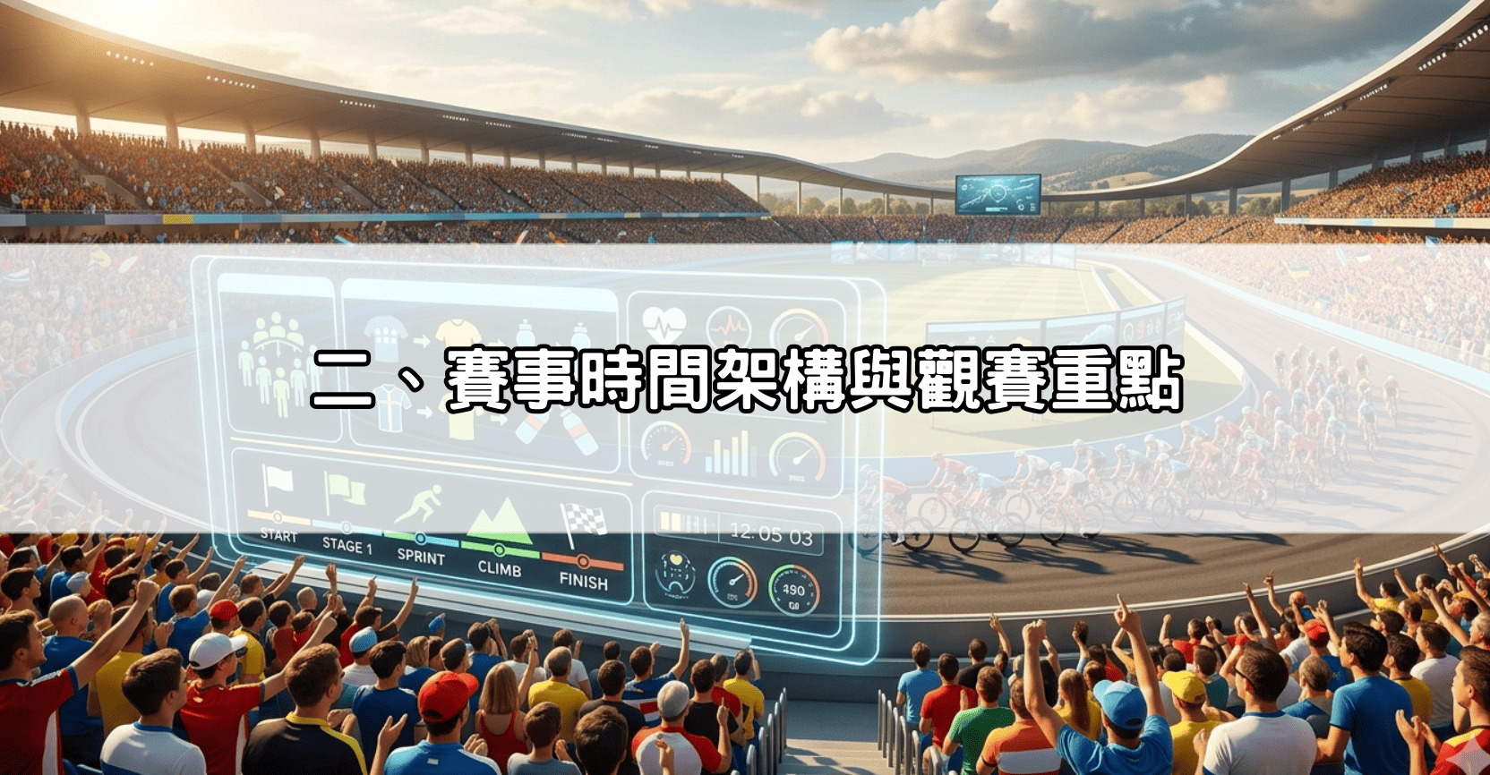 二、賽事時間架構與觀賽重點